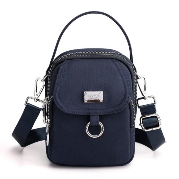 Shoulder bag / DARK BLUE / So practical ! - Picture 1 of 10
